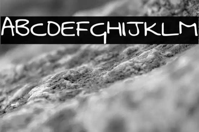 Swanky and Moo Moo Font examples