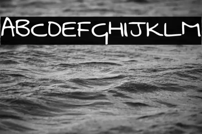 Swanky and Moo Moo Font examples