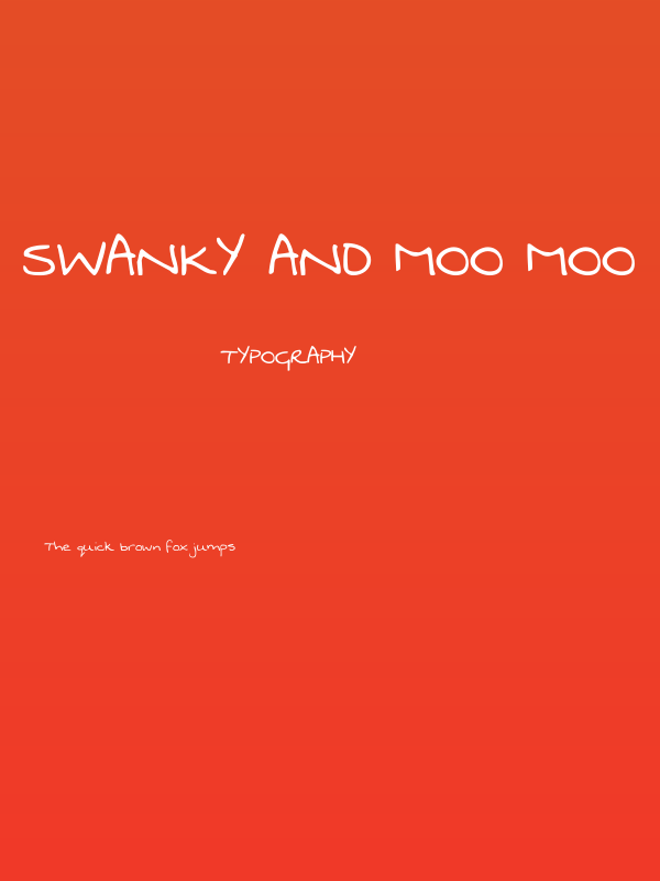 Swanky and Moo Moo Poster