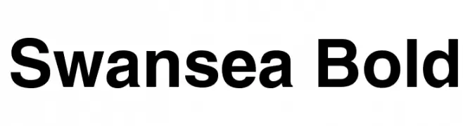 Swansea Bold  Frei Schriftart Herunterladen