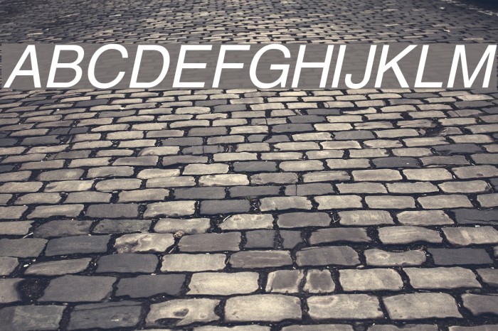 Swansea Italic Font examples