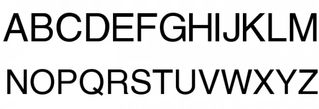 Swansea フォント 大文字