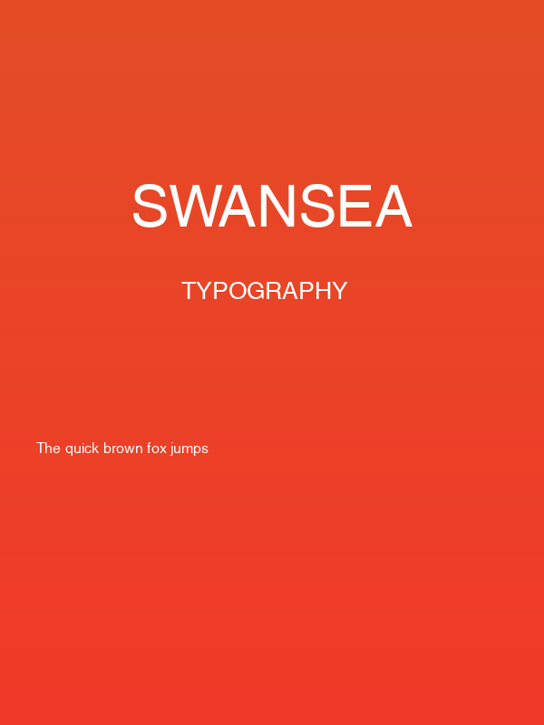 Swansea Poster