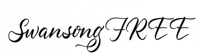 SwansongFREE  Fuentes Gratis Descargar
