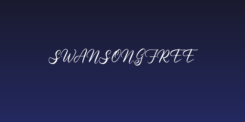 SwansongFREE Social Header