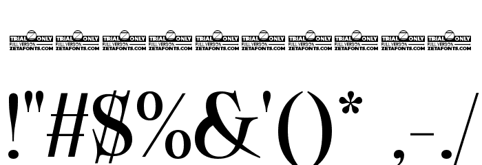 Swanstone Trial Regular Font OTHER CHARS