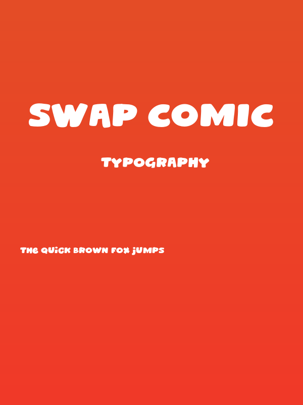 Swap Comic Poster