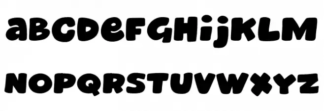 Swap Comic Fonte MINÚSCULAS