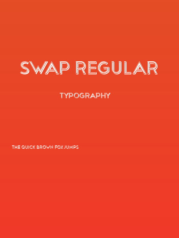 Swap Regular Poster