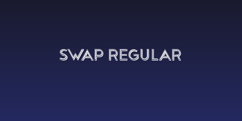 Swap Regular Social Header