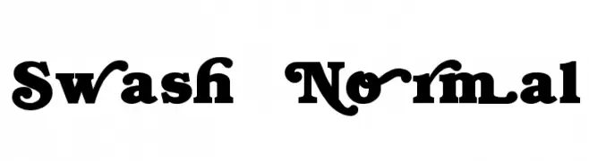 Swash  Normal  لخطوط تنزيل