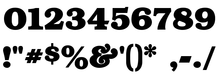 Swash Normal Font OTHER CHARS