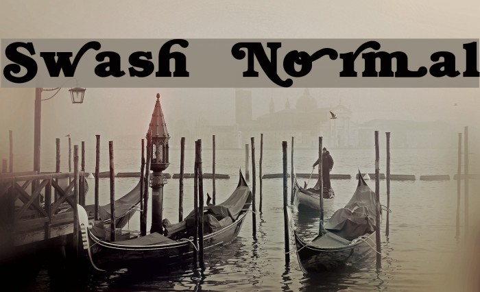 Swash Normal Font examples