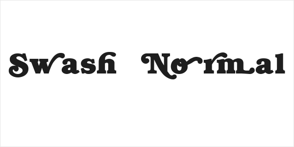 Swash  Normal Logo
