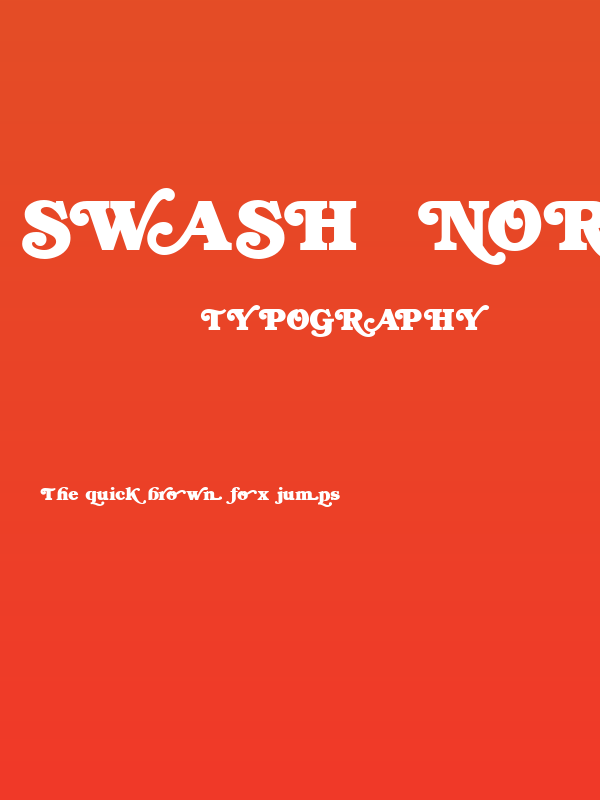 Swash  Normal Poster