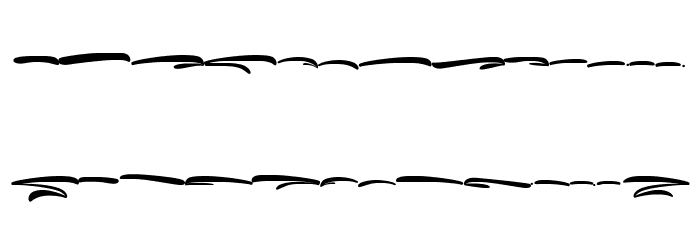 Swash Passengers Font LOWERCASE