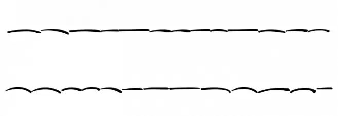 Swash Schriftart Groß