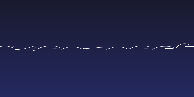 SwashSignaturePersonalUseOnly Social Header