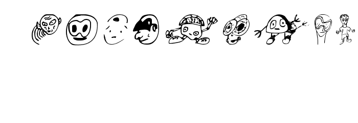Swatbats 1 Font OTHER CHARS