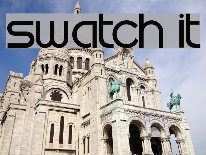 Swatch it Font examples