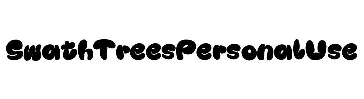 Swath Trees Personal Use  Fuentes Gratis Descargar