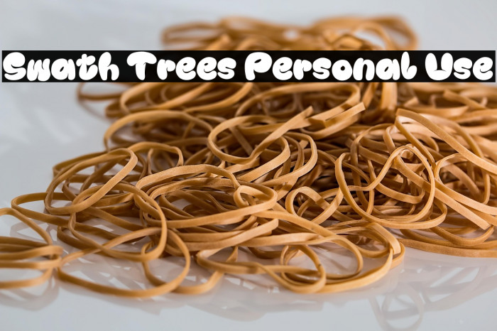 Swath Trees Personal Use Example 1