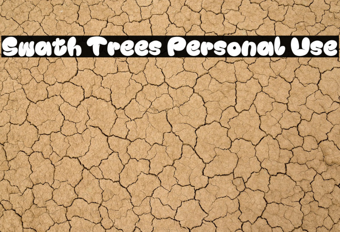 Swath Trees Personal Use Example 3