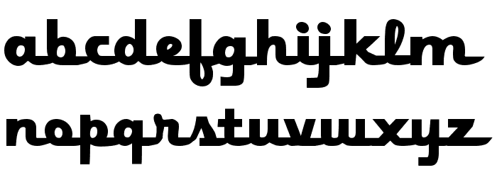 Sway Font LOWERCASE