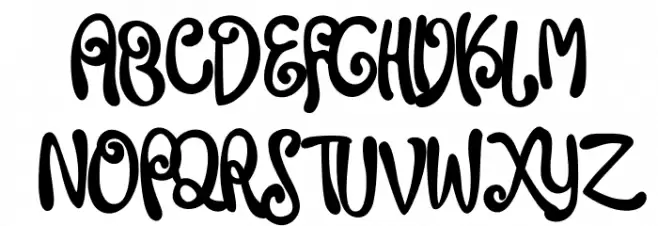 Swaylea Schriftart Groß