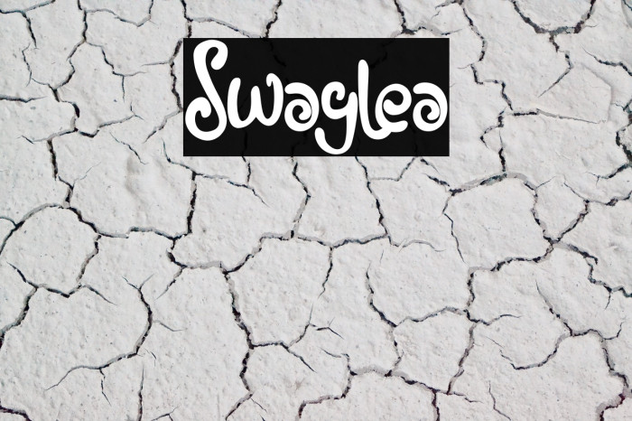 Swaylea Font examples