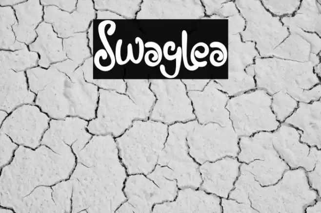 Swaylea Font examples