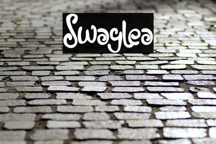 Swaylea Font examples