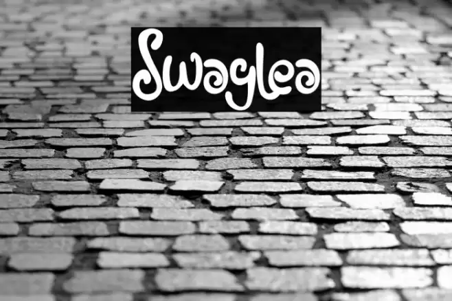 Swaylea Font examples