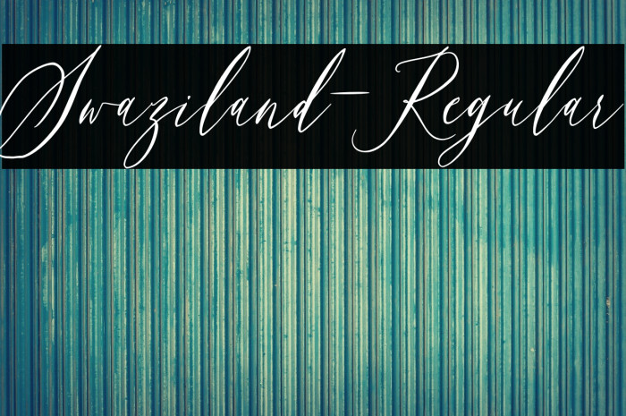 Swaziland-Regular Example 2
