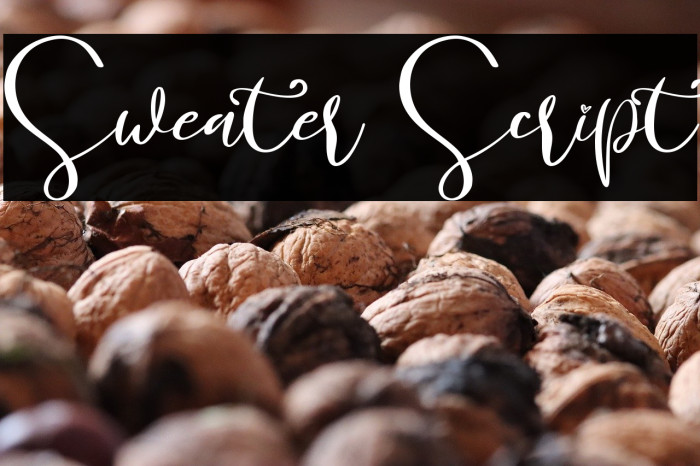 Sweater Script Example 3