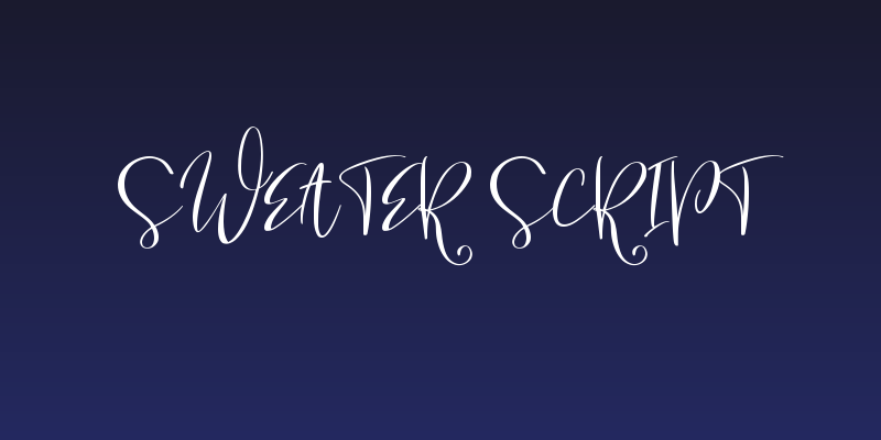 Sweater Script Social Header