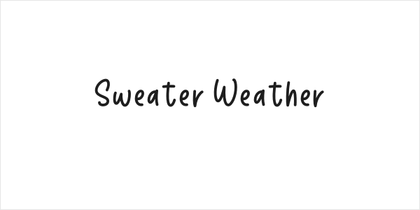 Sweater Weather Logo