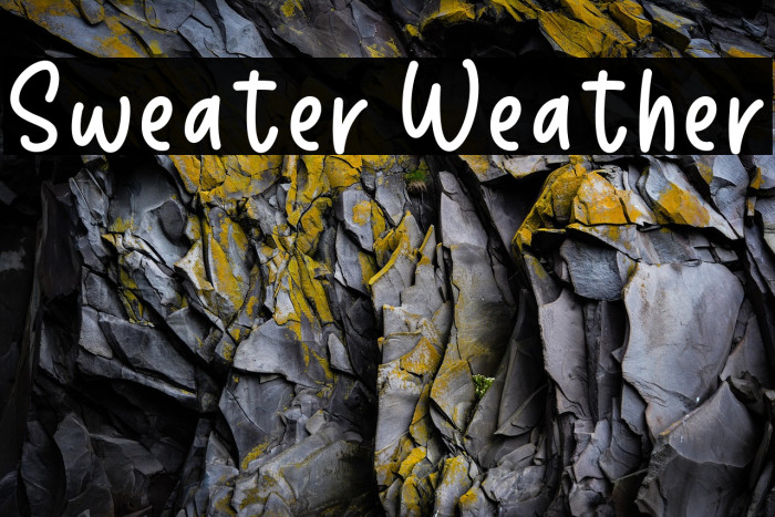 Sweater Weather Example 3