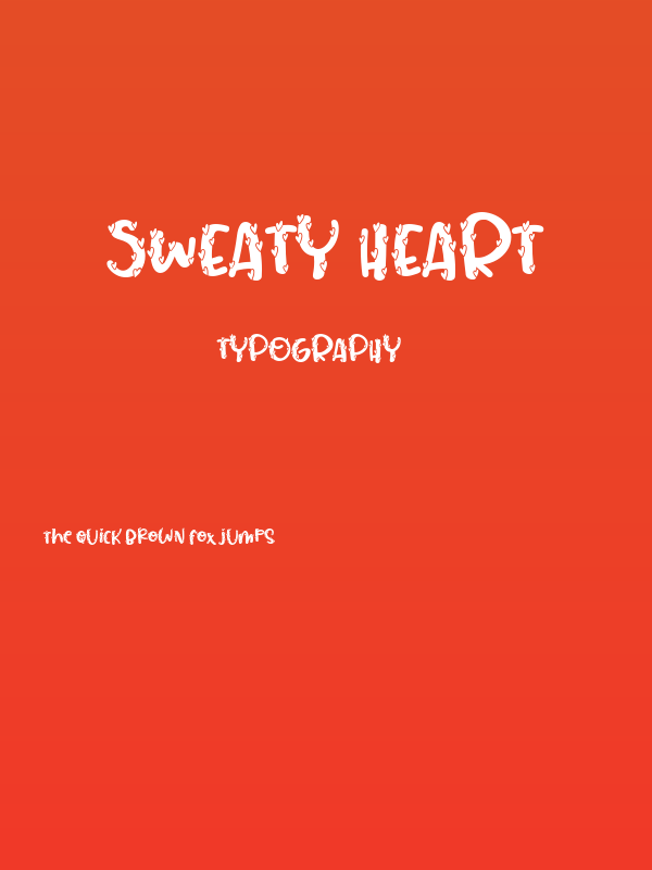 Sweaty Heart Poster