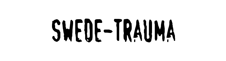 Swede-Trauma Font