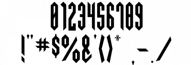 SwedieCruel Font OTHER CHARS