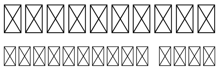 Swedishdemo Font OTHER CHARS