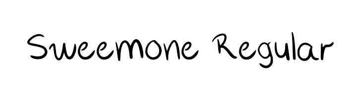 Sweemone Regular  Скачать бесплатные шрифты