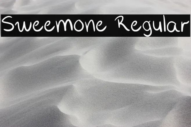 Sweemone Regular Example 3