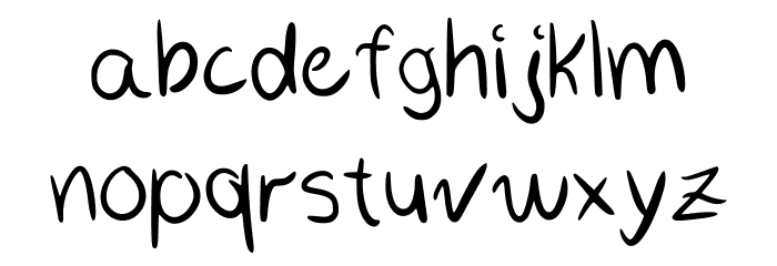 Sweemone Regular Font LOWERCASE