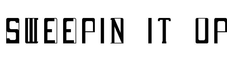 Sweepin It Up  Fuentes Gratis Descargar