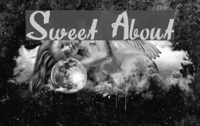 Sweet About Font examples