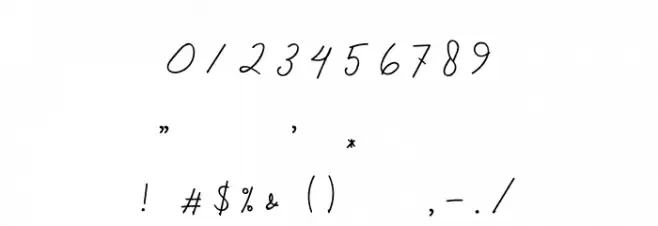 Sweet Alice Font OTHER CHARS