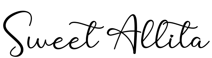 Sweet Allita  Free Fonts Download