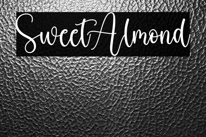 Sweet Almond Example 3